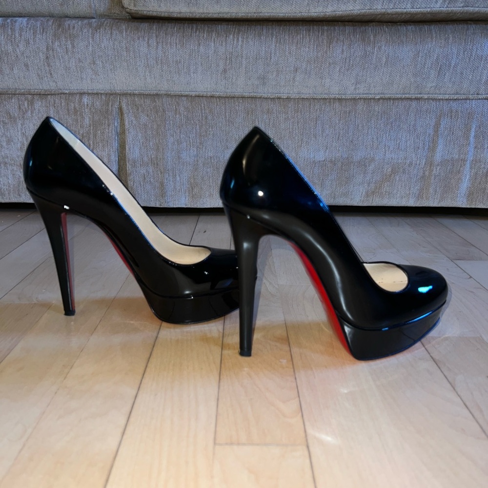 Patent Bianca 120 pumps 37 black